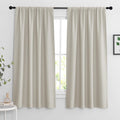 Rybhome RYB HOME Curtains for Bedroom Living Room 63 inches Long, Thermal Insulated Privacy Rod Pocket Drapes for Nursery Office Home Theat…
