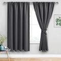 Jiuzhen Blackout Curtains for Bedroom - 70 x 63 Inch Extra Wide Privacy Assured Thermal Insulated Room Darkening Sliding Door Curtains for…
