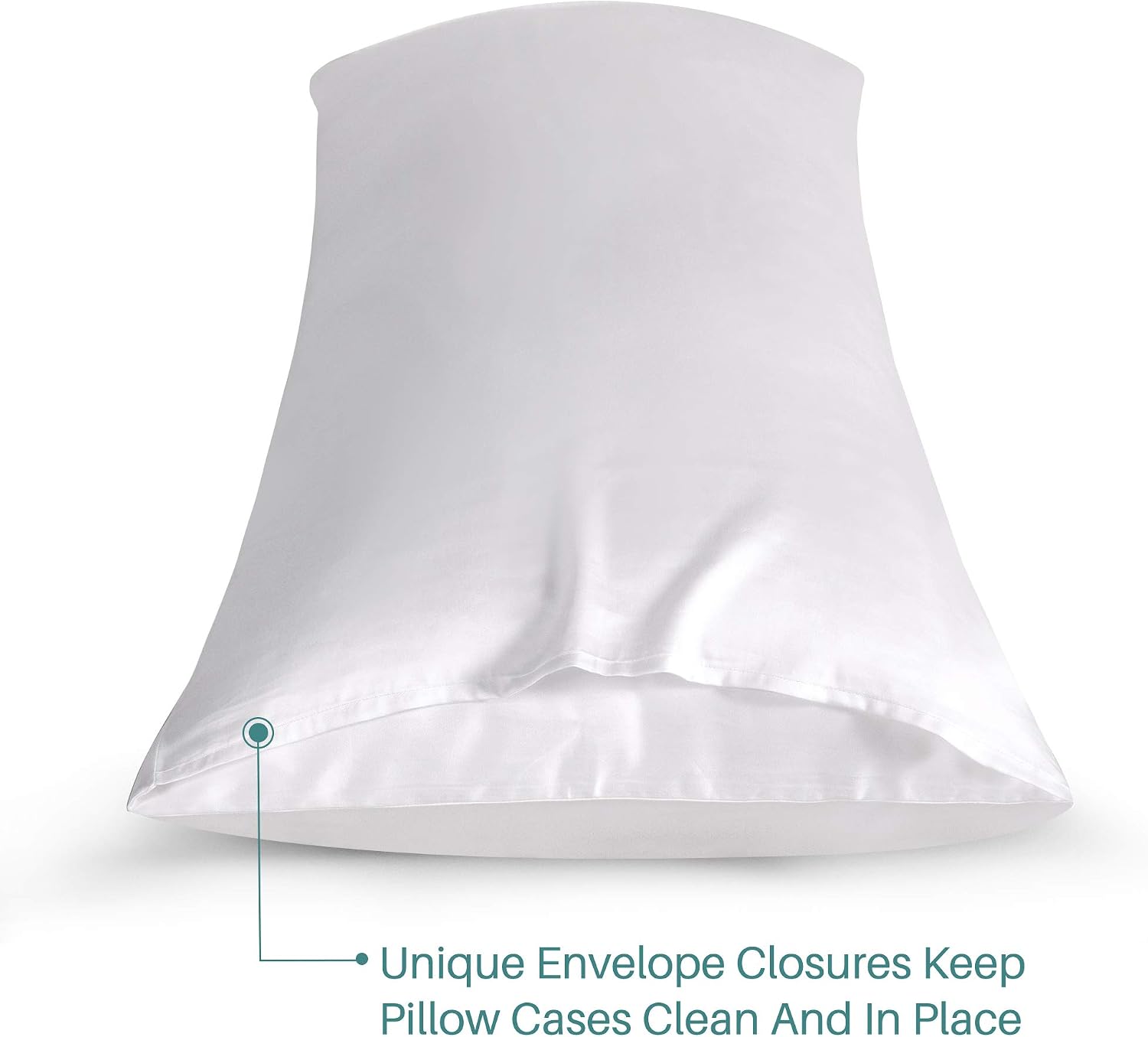 Oubonun 100% Cotton Body Pillowcase - 800 Thread Count/21x54, Moisture Absorbent and Breathable, Hotel Body Pillow Cover for All Seasons, W…