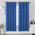 CUCRAF Blackout Curtains 63 inch Length 2 Panels Set, Room Darkening Drapes for Living Room Bedroom, Thermal Insulated Light Blocking…