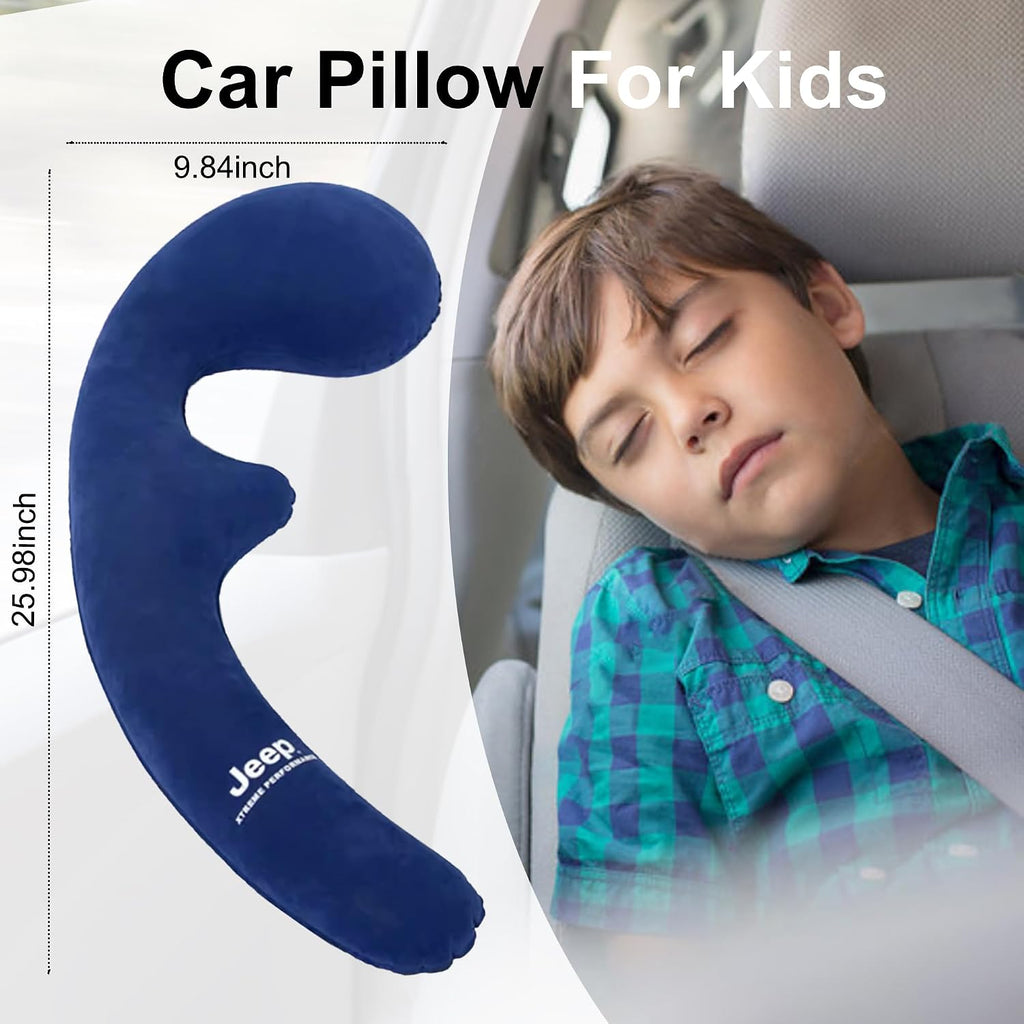 Inflatable Neck Pillow for Traveling on Plane, Inflatable Travel Pillows for Airplanes, Kids Body Pillow, Kids Neck Pillows for Travel…