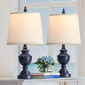 PARTPHONER Retro Table Lamps Set of 2, Bedside Lamp for Bedroom Rustic Farmhouse Table Lamps for Living Room, Vintage Nightstand Lamps…