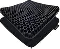 Helishy Gel Seat Cushion for Long Sitting Pressure Relief - Non-Slip Gel Chair Cushions for Back, Sciatica, Tailbone - Seat Cushion for Off…