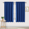 Dwcn Blackout Curtains for Bedroom – Rod Pocket Thermal Insulated Noise Reducing Noise Reducing Drapes for Living Room, W 60 x L 63 Inch, 2…