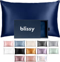 Blissy Silk Pillowcase - 100% Pure Mulberry Silk - 22 Momme 6A High-Grade Fibers - Silk Pillow Cover for Hair & Skin - Regular, Queen &…