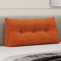 Reading Pillow for Sitting Up in Bed, Wedge Pillow for Adults, Corduroy Twin Size Cloud Cushion with Removable Cover, Backrest Support…