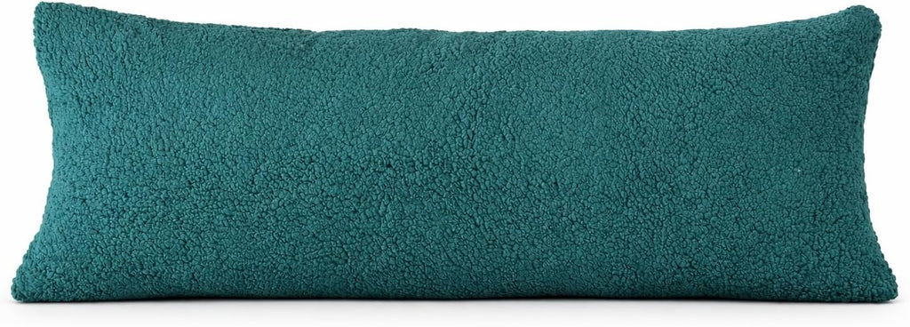 Reafort Sherpa Body Pillow Cover 21" x 54", Plush Fleece Long Body Pillowcase with Zipper Closure, Ultra Soft Fluffy Cozy Decorative…
