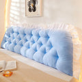LQdpdd College Dorm Bed Bolster Pillow Long Reading Rectangular Headboard Pillow Backrest Support Cushion for Sitting in Bed Daybed Pillows…