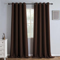 Igemaeve Blackout Curtains 108 Inch Length 2 Panels Set, Black Out Curtains for Bedroom 108 Inch Long, Grommet Energy Saving Room Darkening…
