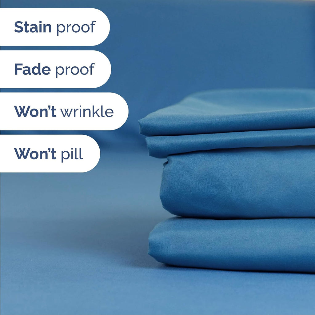 Cal King 6 Piece Sheet Set - Comfy, Breathable & Cooling - Soft Hotel Luxury Bedding for Women, Men, Kids, Teens and Children - 1 Flat &…