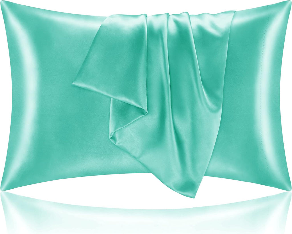 Bedelite Satin Pillowcase for Hair and Skin, Super Soft and Cooling Similar to Silk Pillow Cases 2 Pack with Envelope Closure, Gift for Wom…