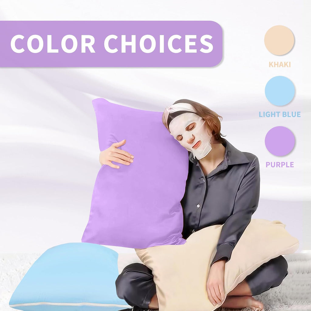 SafeandSound Safe and Sound Zipper Waterproof Pillow Protector, Standard Size Breathable Soft Pillow Cover Case, Zippered Hotel Quality Pil…