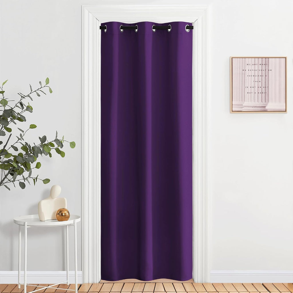 NICETOWN Energy Saving Blackout Darkening Drape, Triple Weave Home Decoration Thermal Insulated Solid Ring Top Blackout Curtain/Drape for…