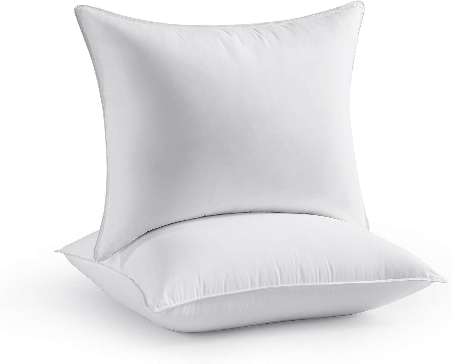 SewardParkhome Seward Park Bed Pillow King Size Set of 2, Shams Insert 20 x 36 inch, Down Alternative Cooling Pillows for Stomach, Side or…