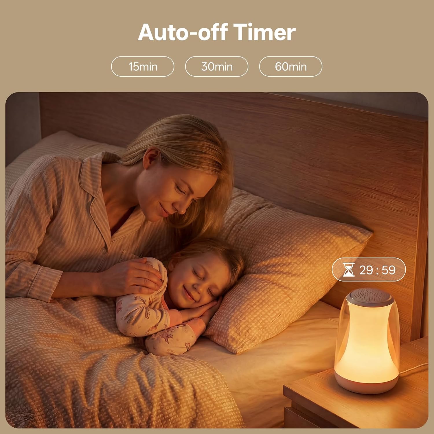 Hotmoon Sound Machine for Sleep Night Light, Lullight White Noise Sound Machine Baby Remote/Touch Control,27 Soothing Sounds Timer Sleep Ma…