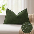 KevinTextile Kevin Textile Spring 14x24 Inch Lumbar Pillow Cover 1 Pack Soft Boucle Textured Decorative Waterproof Rectangle Cushion Elegan…