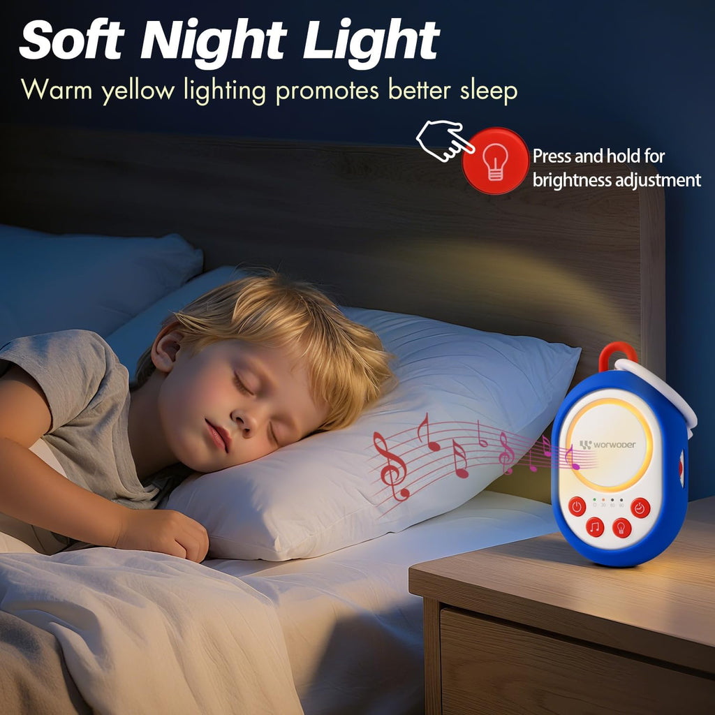 2026 Mom's Choice Awards | White Noise Sound Machine Baby with Night Light, 20 Soothing Sounds, 22 Hours Battery Life, Travel, Registry…