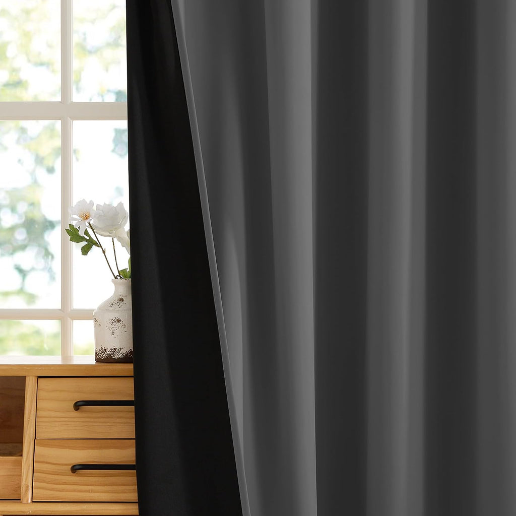 Rybhome RYB HOME 100% Blackout Door Curtain for Doorway/Open Closet, Privacy Temporary Door for Bedroom/Kitchen/Laundry/Patio, Thermal Insu…
