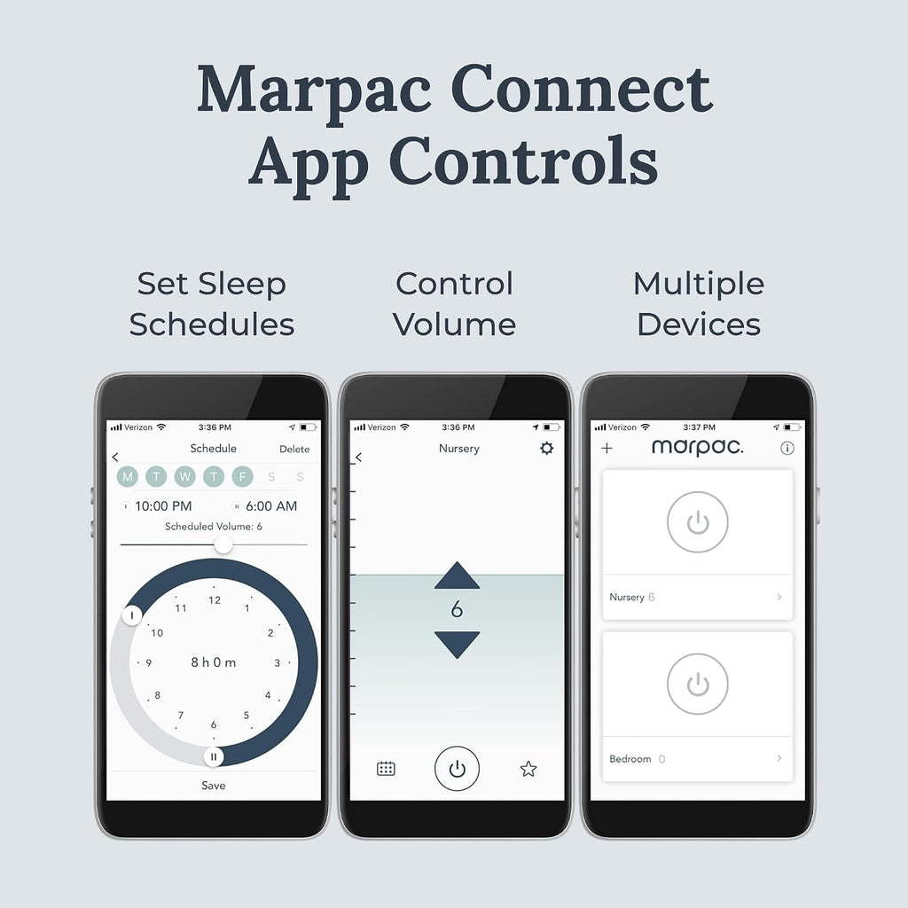 Yogasleep Dohm Connect, White Noise Sound Machine App-Based Controls, Soothing Sounds from a Real Fan, Sleep Timer & Volume Control, Sleep…
