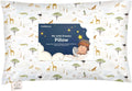 Toddler Pillow with Pillowcase - 13x18 My Little Dreamy Kids Travel Bed Pillows for Sleeping, Organic Cotton Small Pillowcase, Soft &…