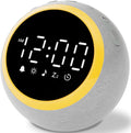 Sound Machine Alarm Clock for Sleep: Digital Alarm Clocks for Bedrooms, 25 Soothing Sounds, 7 Gentle Wake-up Sounds, 16 Adjustable Volume…
