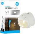 GE Rotating Plug in Night Light, Home Decor, Apartment Essentials, LED Lights for Bedroom, Ambient Lighting, Dusk to Dawn Sensor…