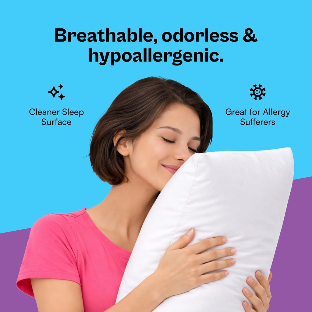 MarshmallooPillow Marshmalloo Body Pillow, Neck and Shoulder Support, Side Sleeper, Pregnant Women Pillow for Longer, & Pain Free Sleep Adj…