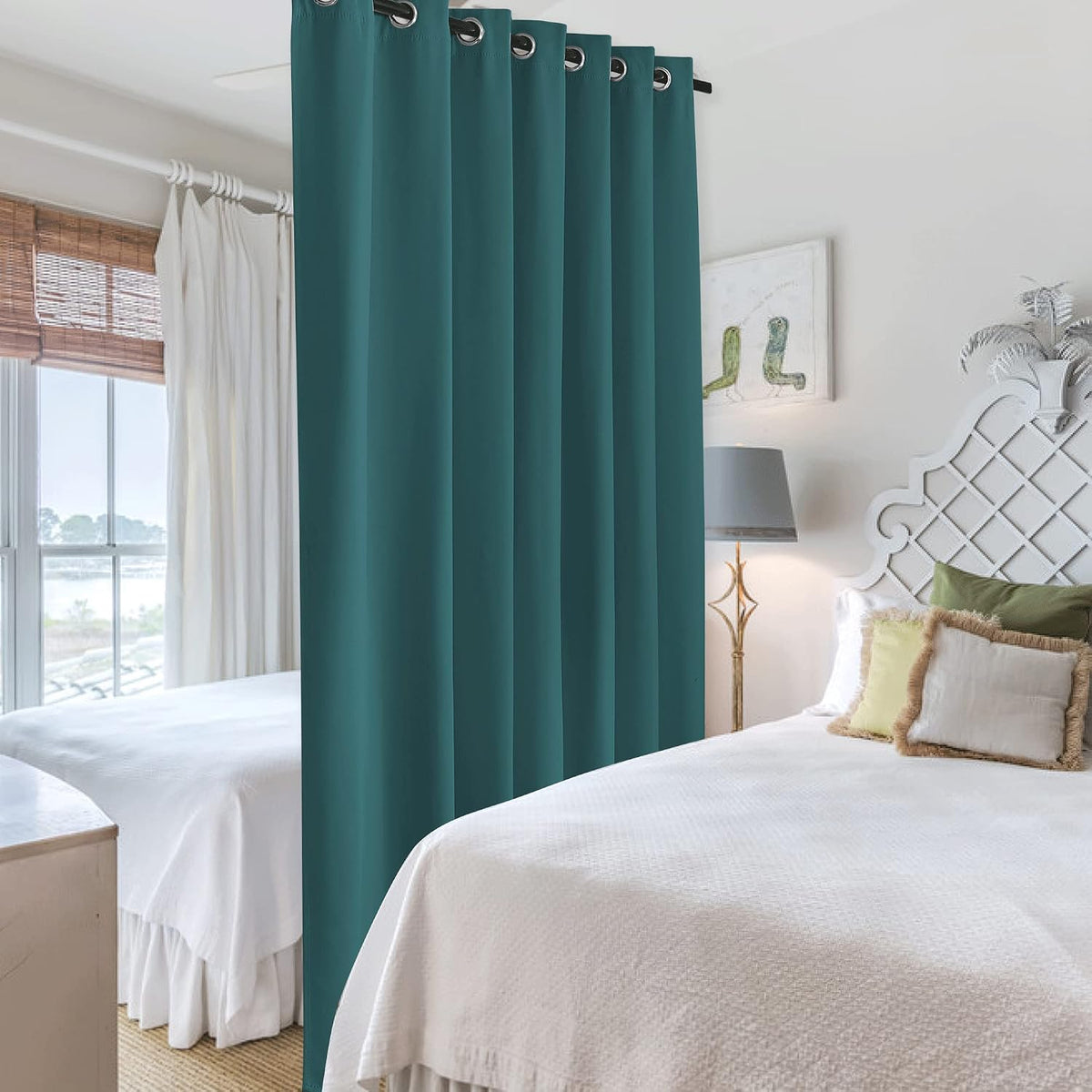 Rybhome RYB HOME Room Divider Curtains Thermal Insulated Noise Reduce Privacy Window Curtains for Kids Bedroom Nursery Laundry Room Partiti…