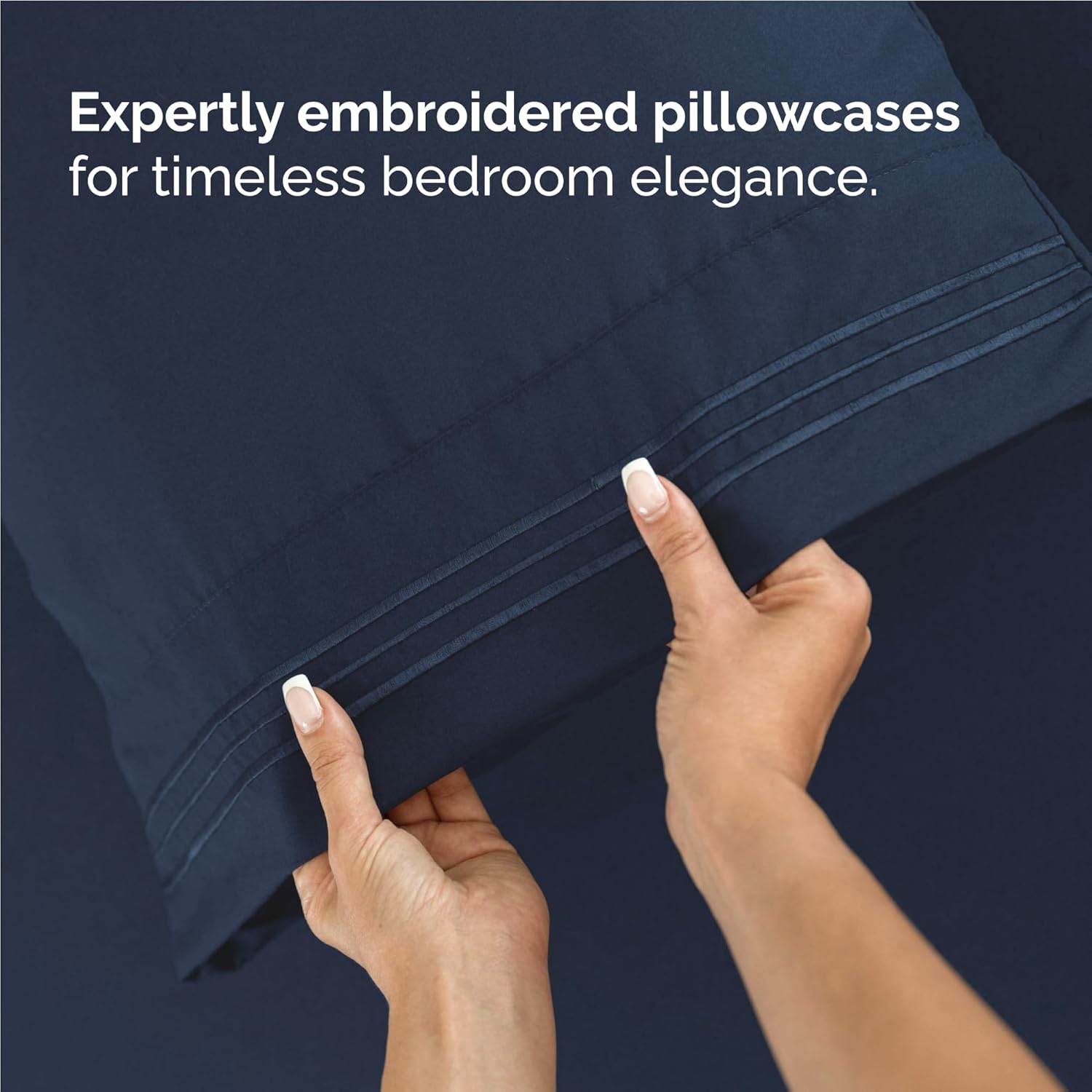 Full Size 4 Piece Sheet Set - Comfy Breathable & Cooling Sheets - Hotel Luxury Bed Sheets for Women & Men - Deep Pockets, Easy-Fit, Extra…