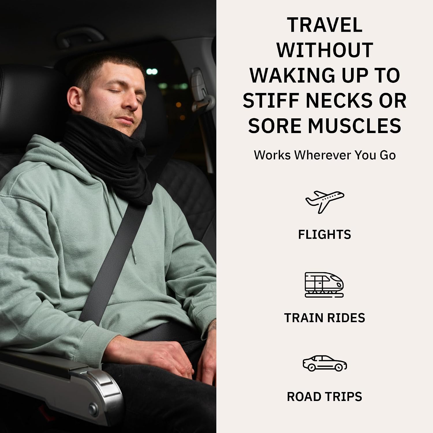 Trtl Pillow - designed for everyday use, Super Soft Neck Support Travel Pillow for Airplanes - Lightweight and Machine Washable…
