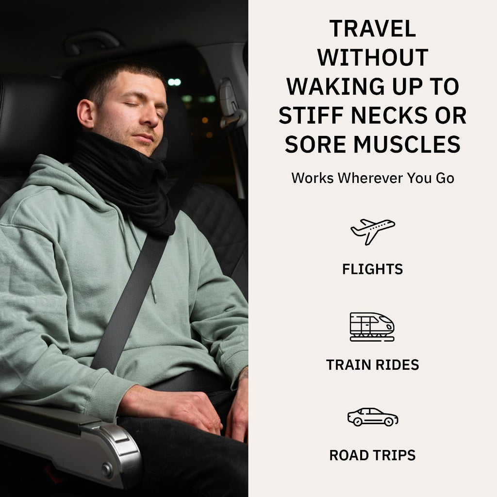 Trtl Pillow - designed for everyday use, Super Soft Neck Support Travel Pillow for Airplanes - Lightweight and Machine Washable…