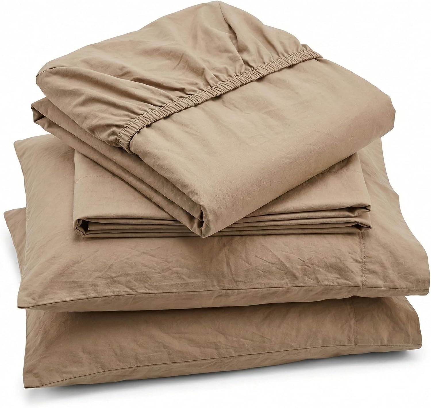 Perupima Peru Pima 415 Thread Count Percale Queen Sheet Set - 100% Peruvian Pima Cotton, 4 Piece (Flat, Fitted, 2 Pillowcases) - Cooling, C…