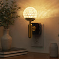 L LOHAS LED Night Lights Plug into Wall, Color Changing Night Light with Rotatable Plug, Crystal Ball Metal Rod, Dusk to Dawn Sensor…