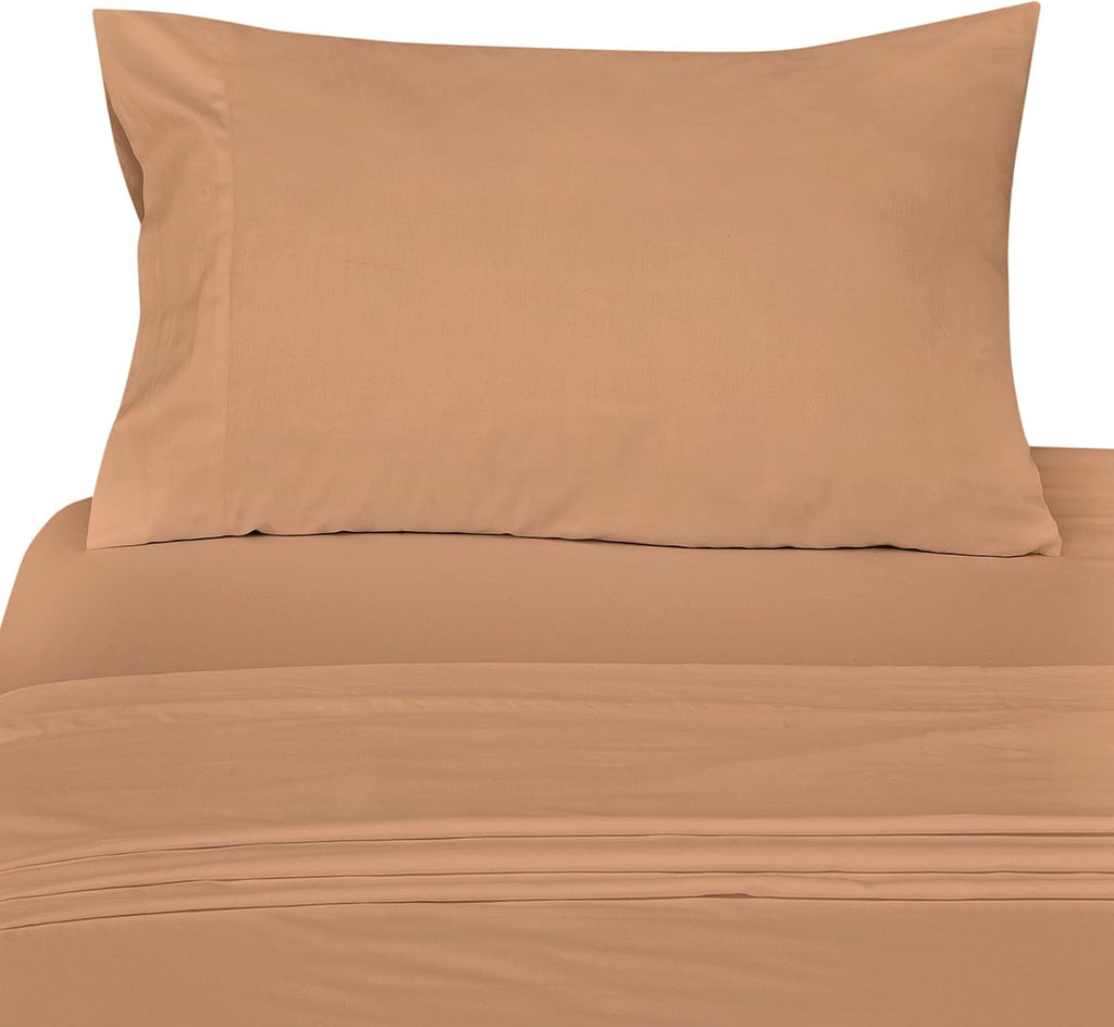 Royalelinens ROYALE LINENS 300 Thread Count 100% Long Staple Combed Cotton Sheet Set - 4 Piece Queen Bed Sheets - 1 Fitted, 1 Flat & 2 Pill…