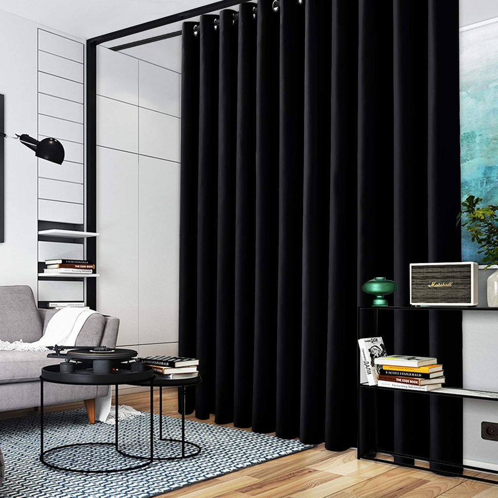 Rybhome RYB HOME Room Divider Curtains - Blackout Privacy Space Wall Divider Screens Curtains for Living Room Share Bedroom Patio French Do…