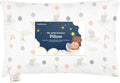Toddler Pillow with Pillowcase - 13x18 My Little Dreamy Kids Travel Bed Pillows for Sleeping, Organic Cotton Small Pillowcase, Soft &…