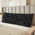 Sovvin Video Game Controller Black Background Body Pillow Cover Gaming Theme Long Pillow Case with Zipper Decorative Soft Cushion Be…