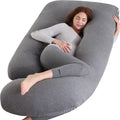 Battop Pregnancy Pillow for Sleeping, Full Body Pillow for Pregnancy Women with Removable Cover, 57 Inch Maternity Pillow, Support for Back…