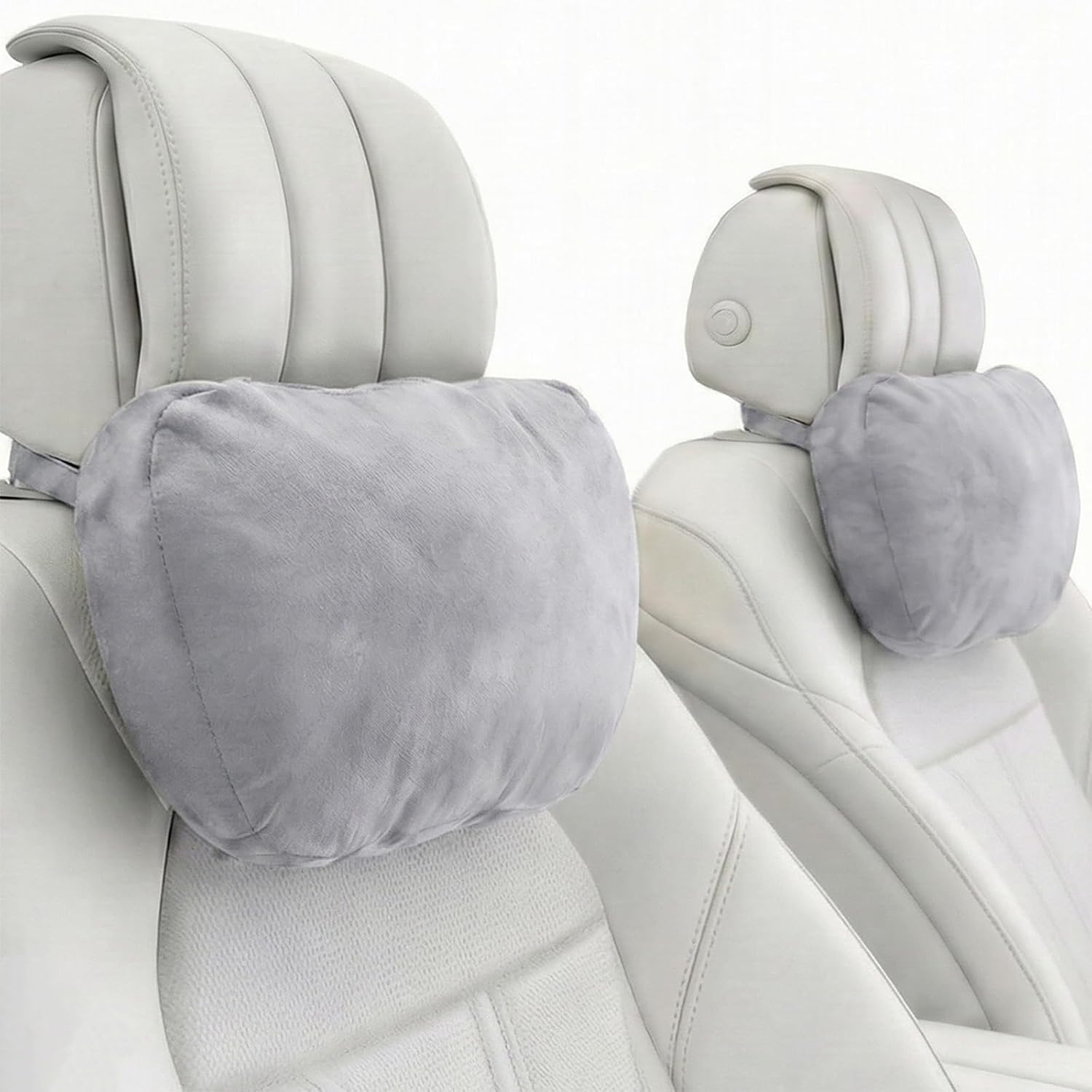 WELBRIT 2PCS Car Pillow for Car Neck Pillow for Driving Seat Neck Support Soft Cushion Back Support Head-Rests for Vehicle Sleeping…