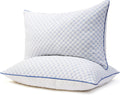 Yagamo Bed Pillows Standard Size Set of 2 for Sleeping, Soft and Supportive Bed Pillows with Memory Foam Filling for Side and Back S…