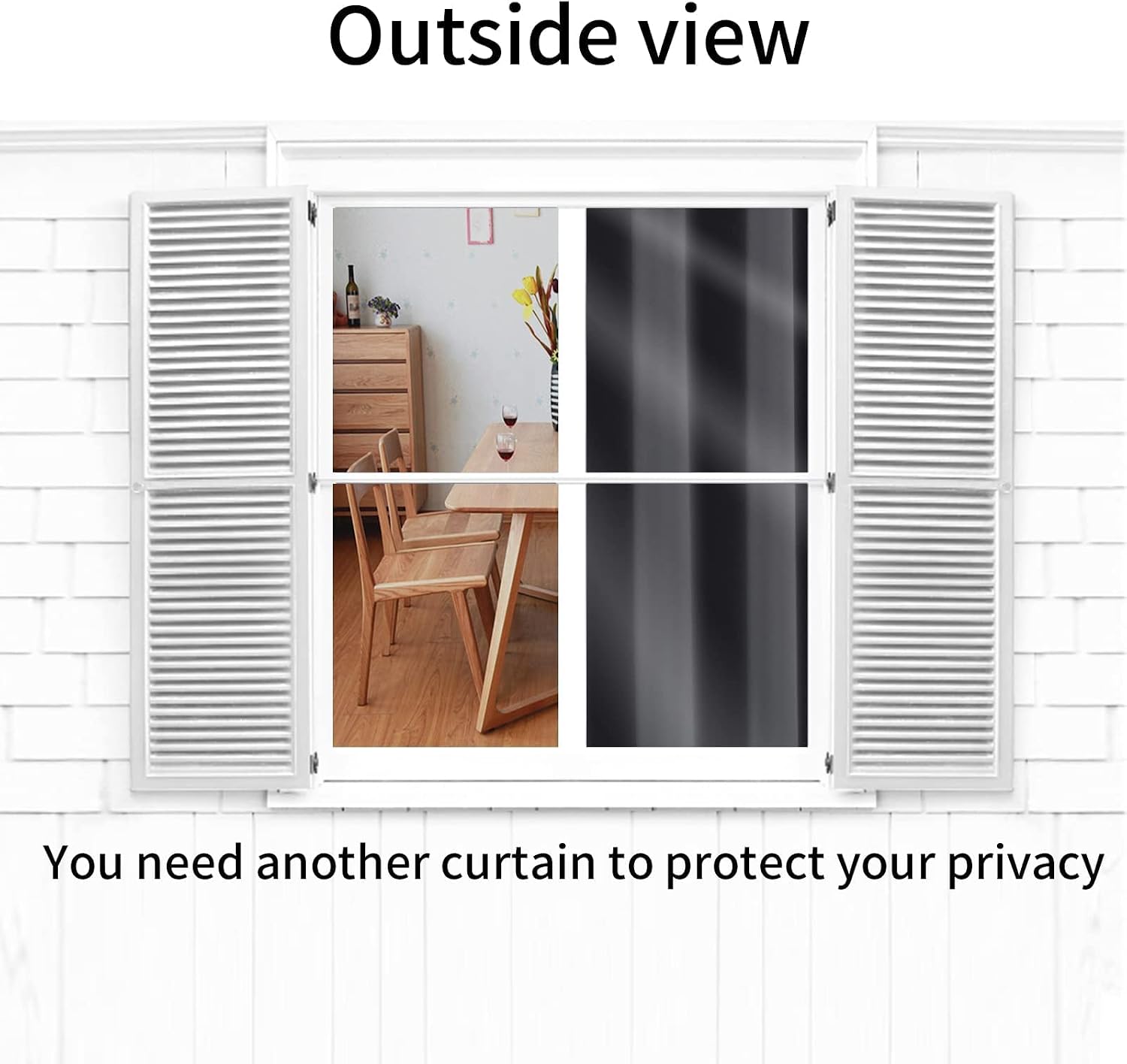 Pickluc Grey Blackout Curtain Panels with Grommet, Light Blocking Drapes for Bedroom, Thermal Insulated, Noise Reduction, Privacy Protectio…