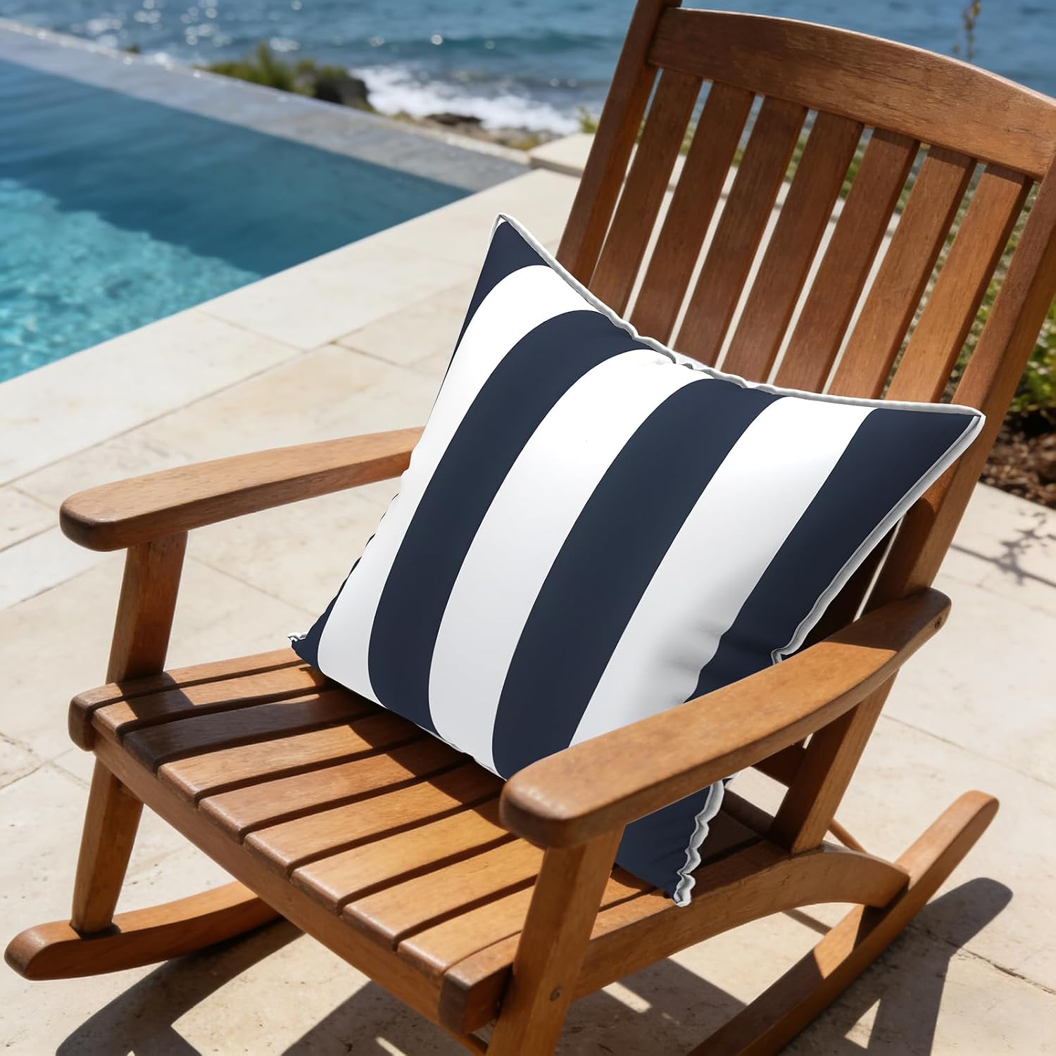 LVTXIII Outdoor Throw Pillow Covers Set of 2, Patio Waterproof Pillow Cases Fade Resistant Accent Pillow Covers for Home and Garden…