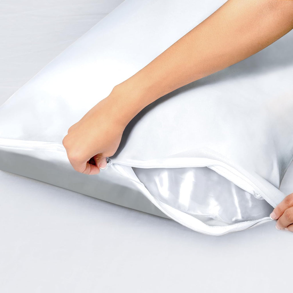MattressSafe Mattress Safe® KleenCover® PillowSafe® Pillow Protector – Standard 21x27”, Waterproof, Hypoallergenic, Certified Bed Bug Prote…