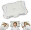 piluxx Ergonomic Cervical Neck Pillow for Sleeping – Cooling Memory Foam Cervical Pillow for Side Sleepers and Back Sleepers – Conto…