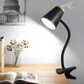 WelcometoEJIAXIN EJIAXIN Clip on Desk Lamp for Home Office - Small LED Touch Dimmable Reading Light for College Dorm Room - Adjustable Flex…