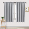 Dwcn Blackout Curtains for Bedroom – Rod Pocket Thermal Insulated Noise Reducing Noise Reducing Drapes for Living Room, W 60 x L 63 Inch, 2…