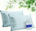 Stnomyhome 100% Eucalyptus Tencel Lyocell Cooling Pillowcase Set of 2, Moisture Wicking, Temperature Regulating, Soft &Smooth Sateen Pillow…