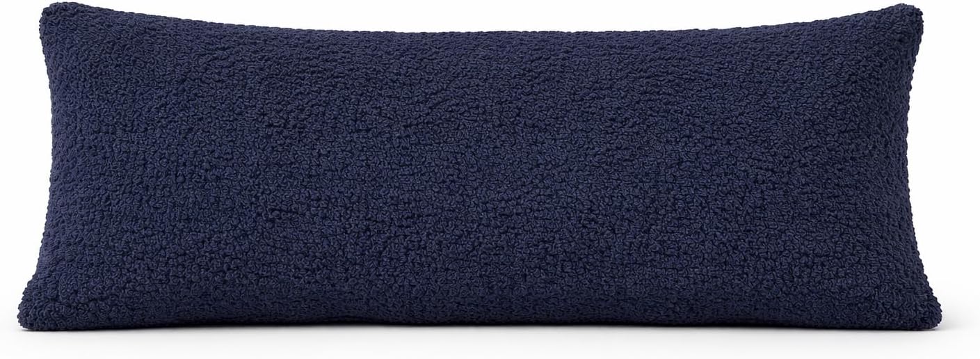 Reafort Sherpa Body Pillow Cover 21" x 54", Plush Fleece Long Body Pillowcase with Zipper Closure, Ultra Soft Fluffy Cozy Decorative…