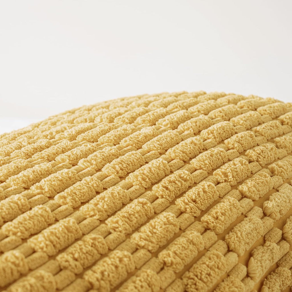 Fancy Homi Decorative Throw Pillow Covers for Bed Couch Bedroom Bench, Soft Corduroy Solid Pillow Case, Rustic Farmhouse Boho Room…