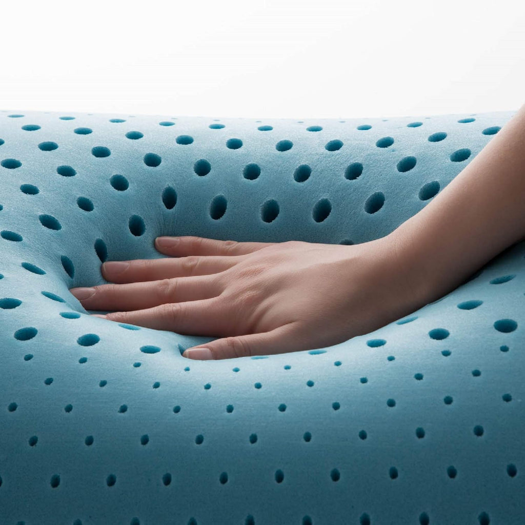 MALOUF Zoned Pillow Infused with Temperature Regulating Gel-New ACTIVEDOUGH Formula is Responsive, Supportive, and Plush-Mid Loft-Queen…